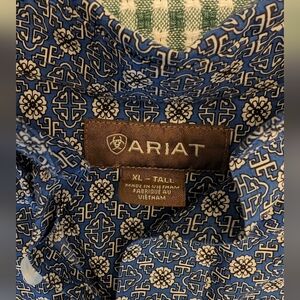 Arial long sleeve button down shirt